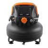 6 Gallon Air Compressor, 1.7HP 2.3CFM @ 90PSI Portable Pancake Air Compressor & 150PSI Max Working Pressure