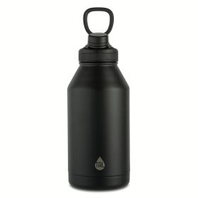 Stainless Steel Ranger Water Bottle 64oz, Black