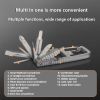 TSA-Friendly Survival Multi-Tool: 13 Functions Including 3" Knife, Bottle Opener & Phone Holder for Travel & Outdoor Adventures