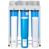 Whole House Water Filter System, 3-Stage | Sediment, IMR, CTO | 4.5" x 20" Home Water Purifier Filter Reduce Iron, Manganese, Chlorine, Bad Taste
