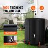 Collapsible Rain Barrel, 66 Gallon/250 L Portable Rain Water Collection Barrel, PVC Rainwater Collection System with Spigots and Overflow Kit