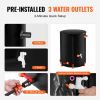 Collapsible Rain Barrel, 53 Gallon/201 L Portable Rain Water Collection Barrel, PVC Rainwater Collection System with Spigots and Overflow Kit