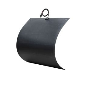 Lensun 240W 12V Full Black Flexible Solar Panel,25.8% BC Solar Cell