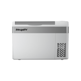 BougeRV 12V 30 Quart (28L) Portable Car Fridge (Option: Fridge+Battery)