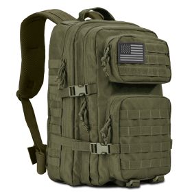 XG-MB45 - Men's Molle Military Tactical Backpack 45 Liter (Color: Army green)