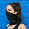 JupiterGear Hemless Neck Gaiter Face Mask for Fishing & Outdoor Activities