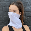 JupiterGear Hemless Neck Gaiter Face Mask for Fishing & Outdoor Activities