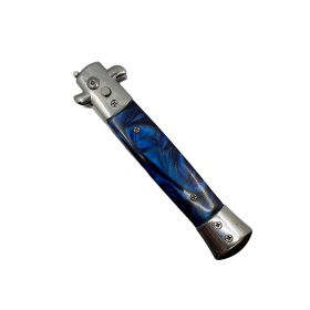 9 Automatic Out-The-Side Knife (Color: Carbon Fiber)